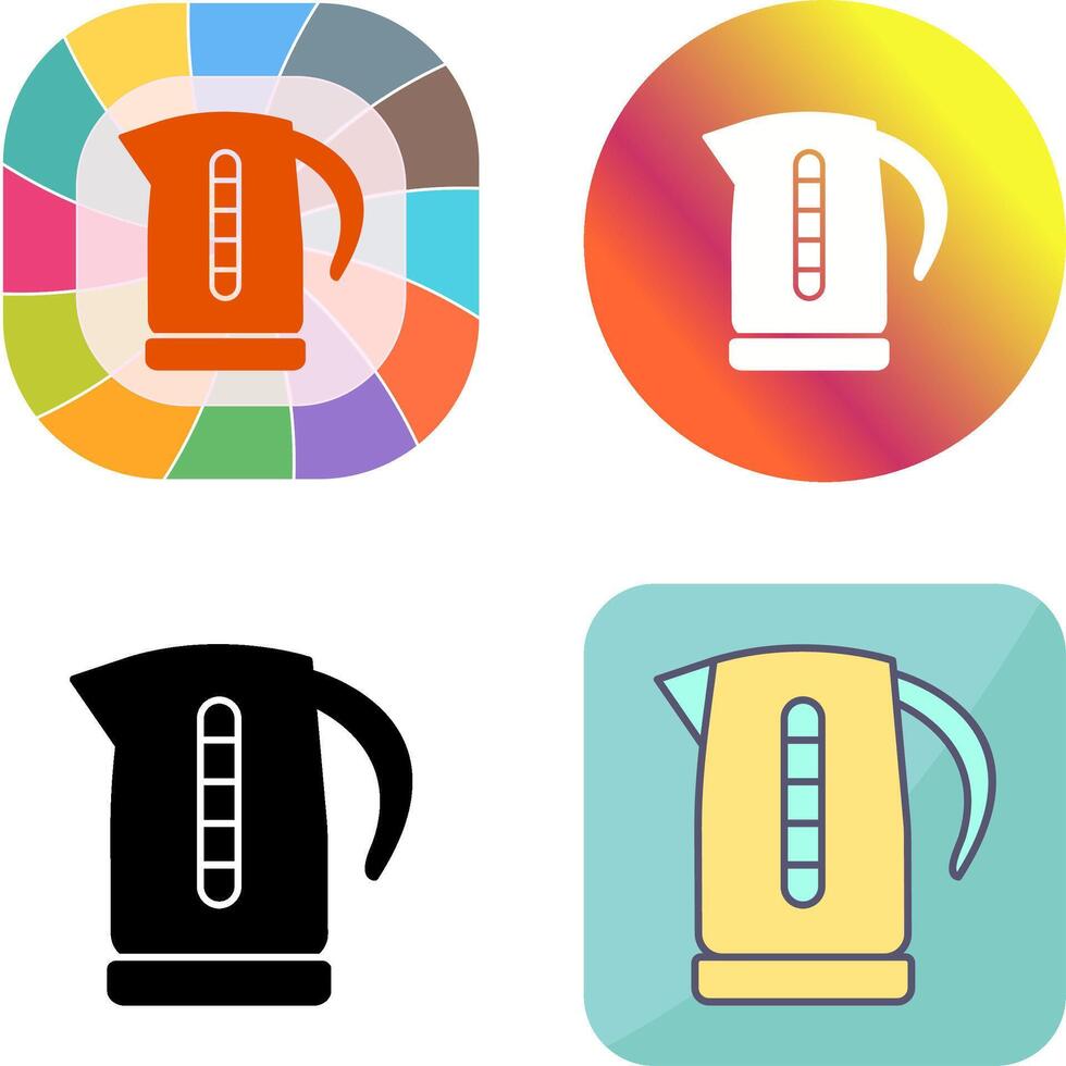 Kettle Icon Design vector