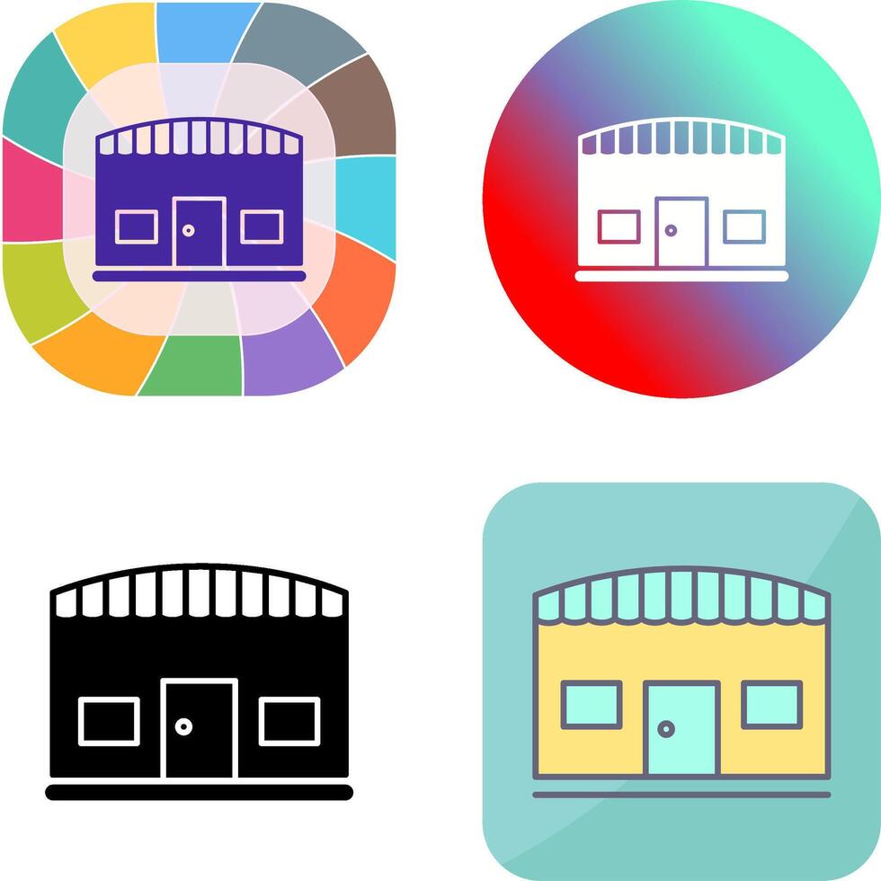 Unique Store Icon Design vector