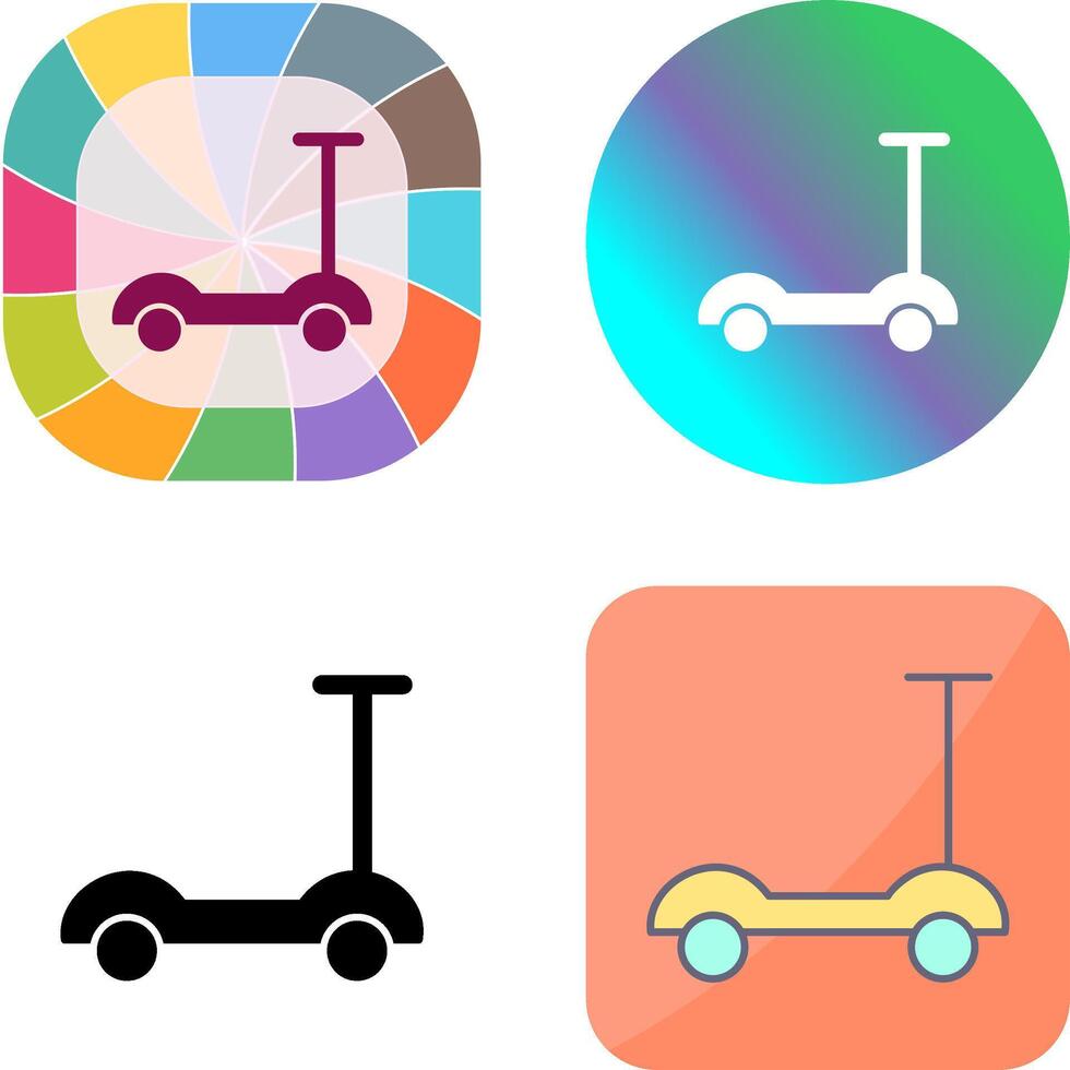 Scootie Icon Design vector