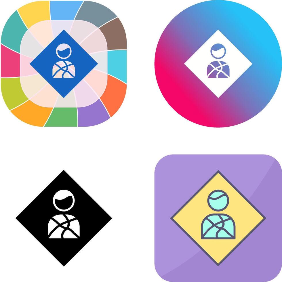 Health Hazard Icon Design vector