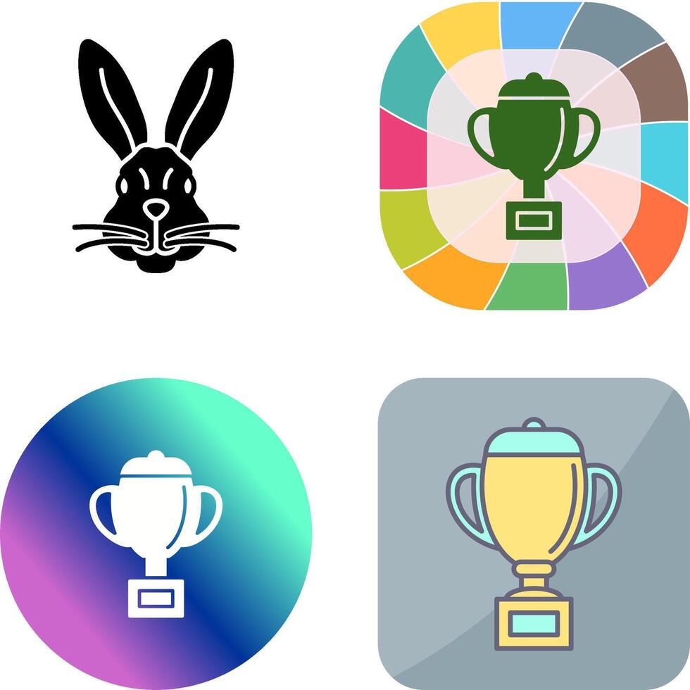 Trophy Icon Design vector