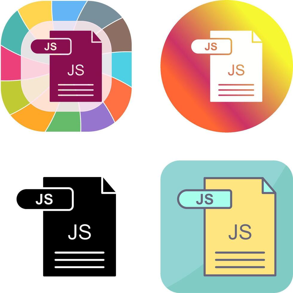 JS Icon Design vector