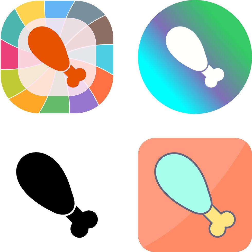 Leg Icon Design vector