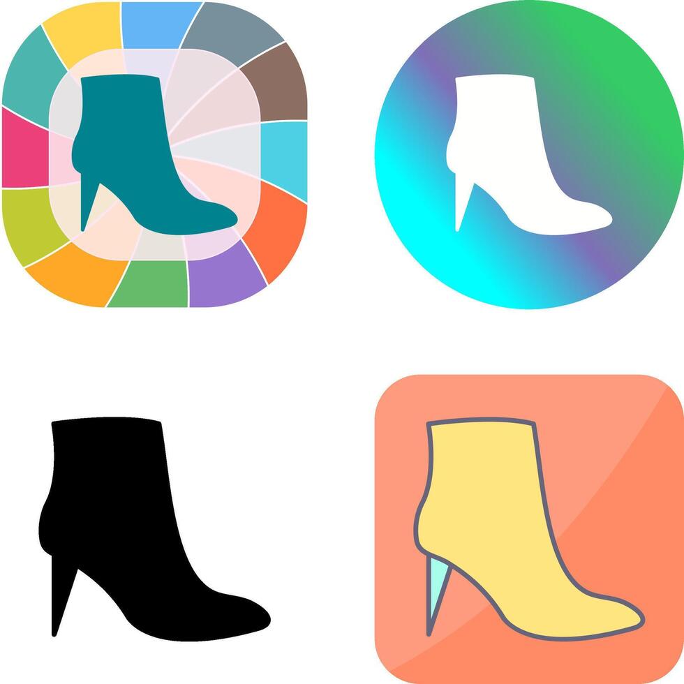 Stilletos Icon Design vector