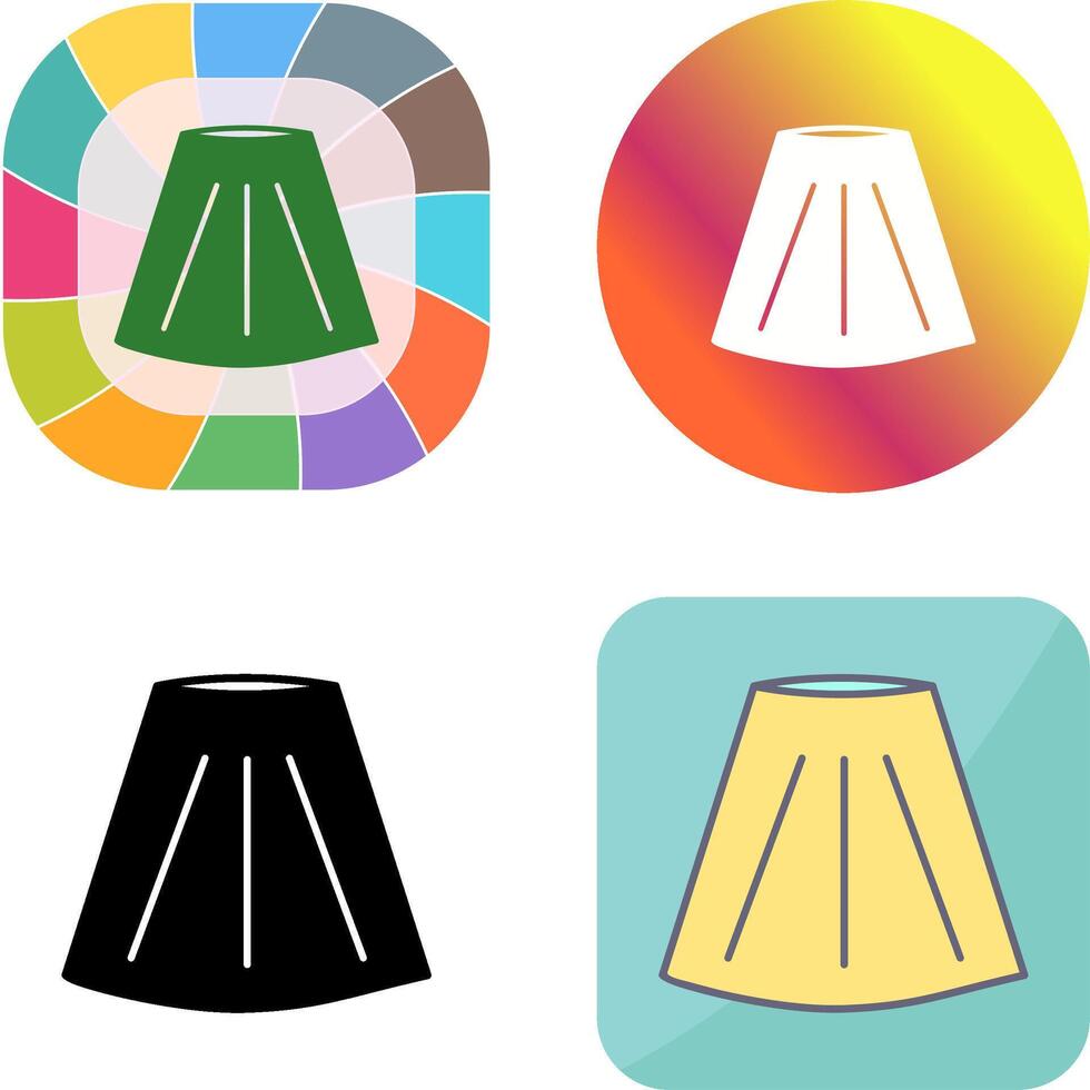 Skirt Icon Design vector