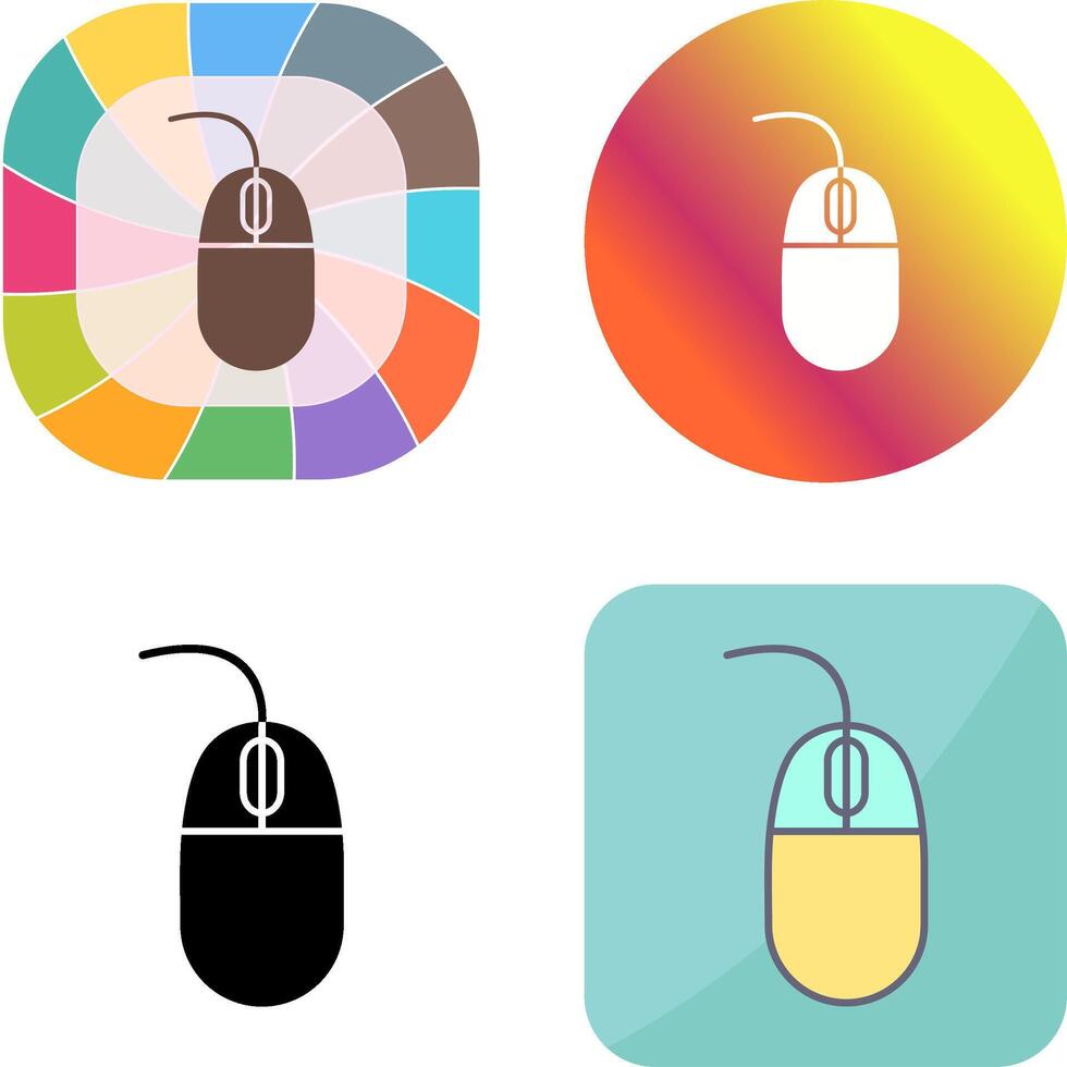 Mouse Icon Design vector