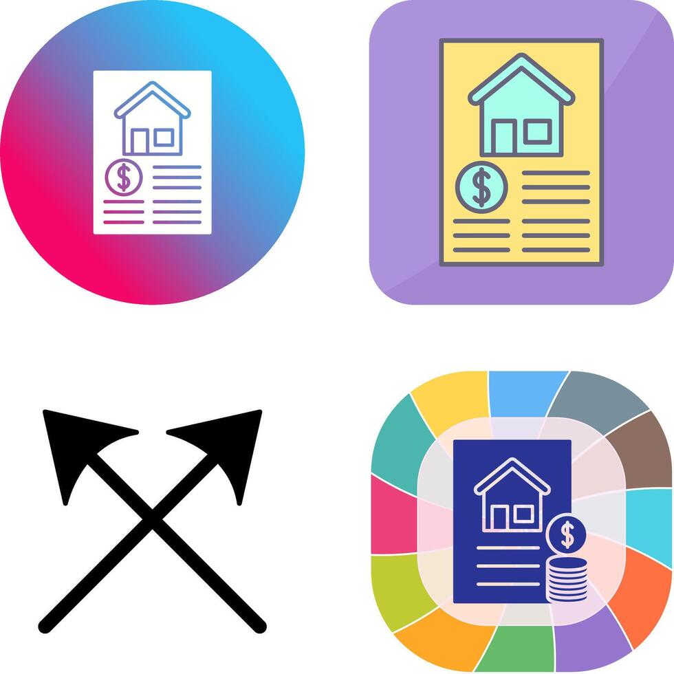 Property Icon Design vector