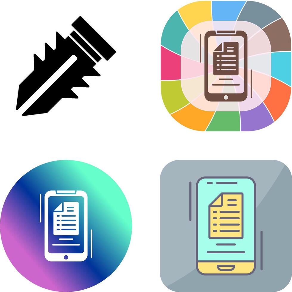 To Do List Icon Design vector