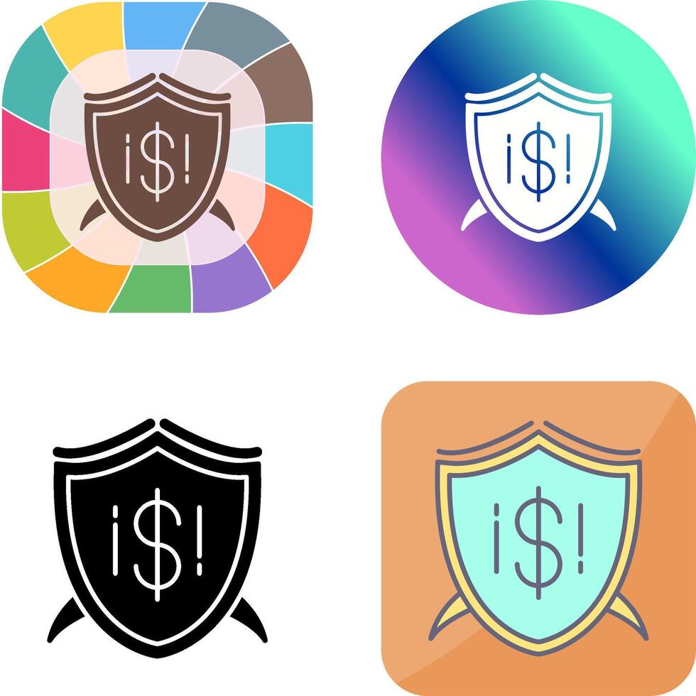 Shield Icon Design vector