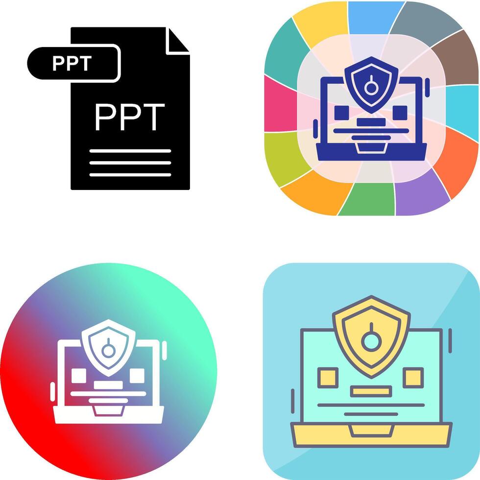 Protection Icon Design vector