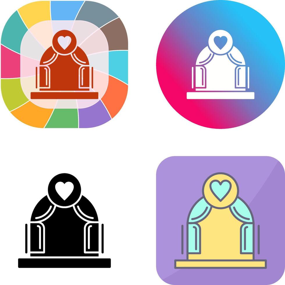 Arch Icon Design vector