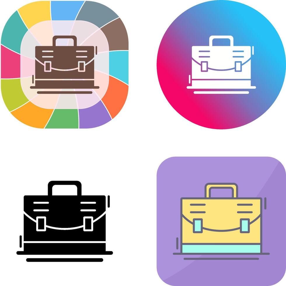 Briefcase Icon Design vector