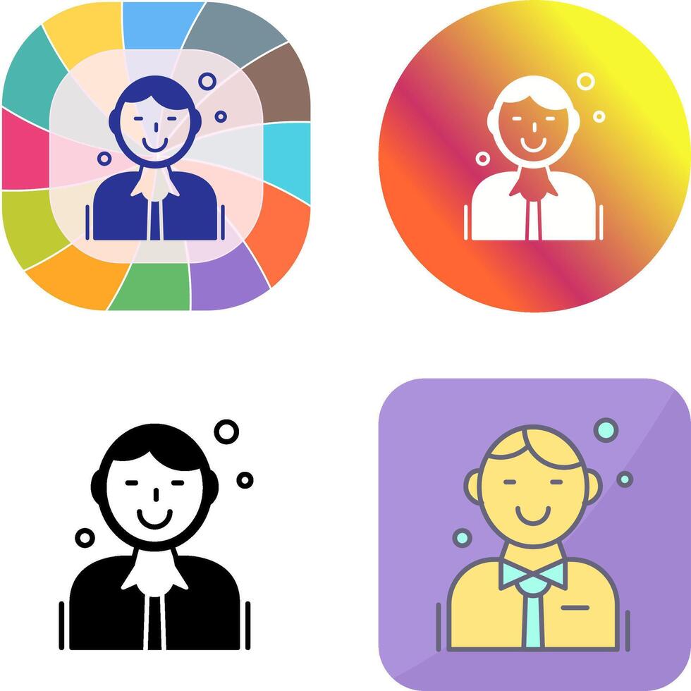 Employee Icon Design vector