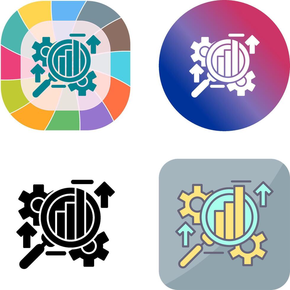 Analysis Icon Design vector