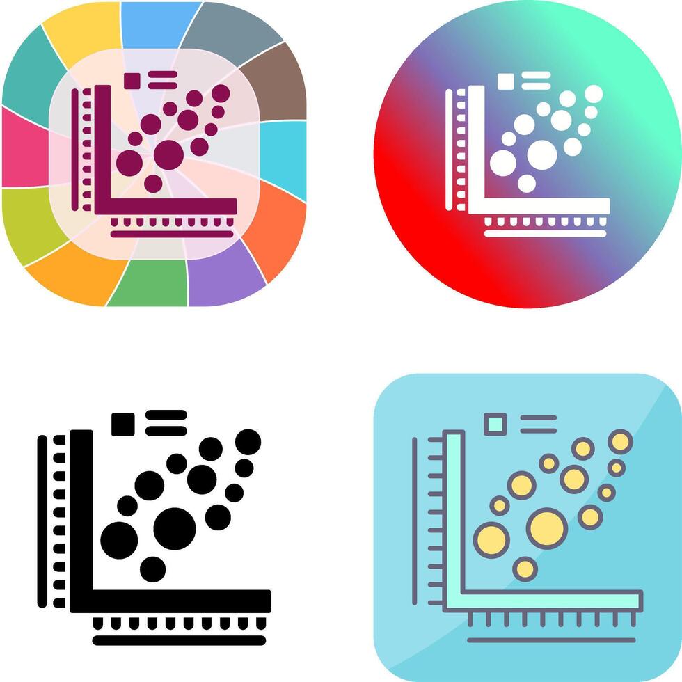 Plot Icon Design vector