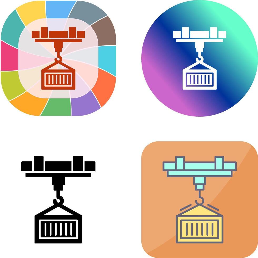 Crane Icon Design vector