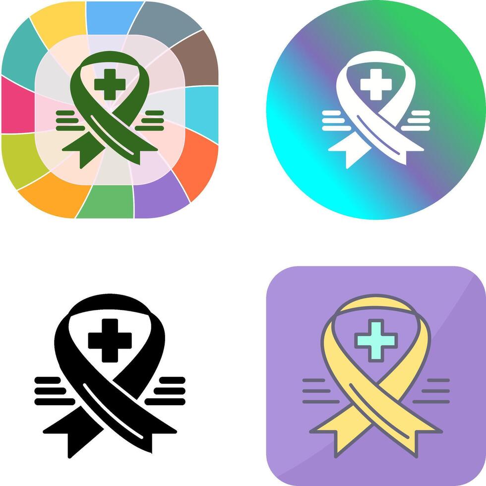 Ribbon Icon Design vector