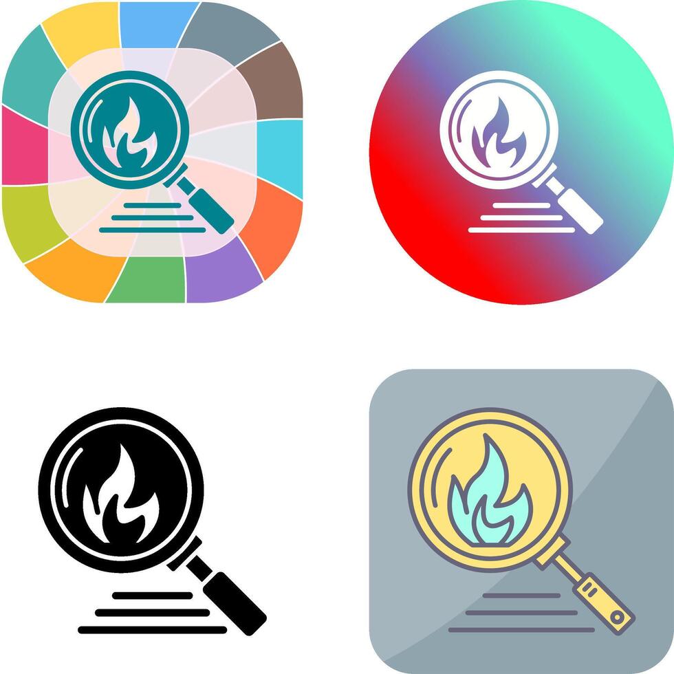 Disaster Icon Design vector