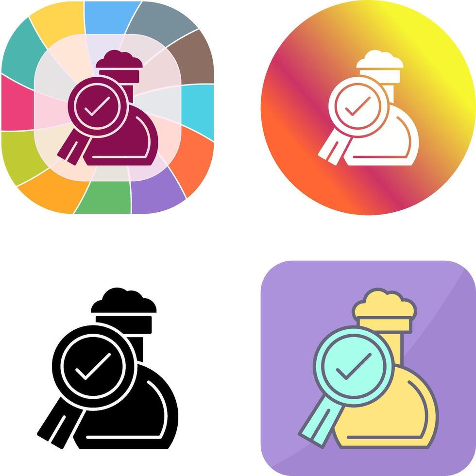 Experiment Icon Design vector