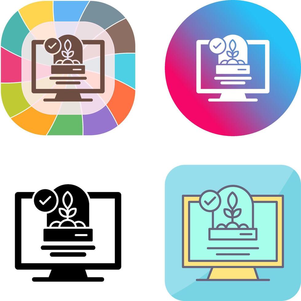 Incubator Icon Design vector