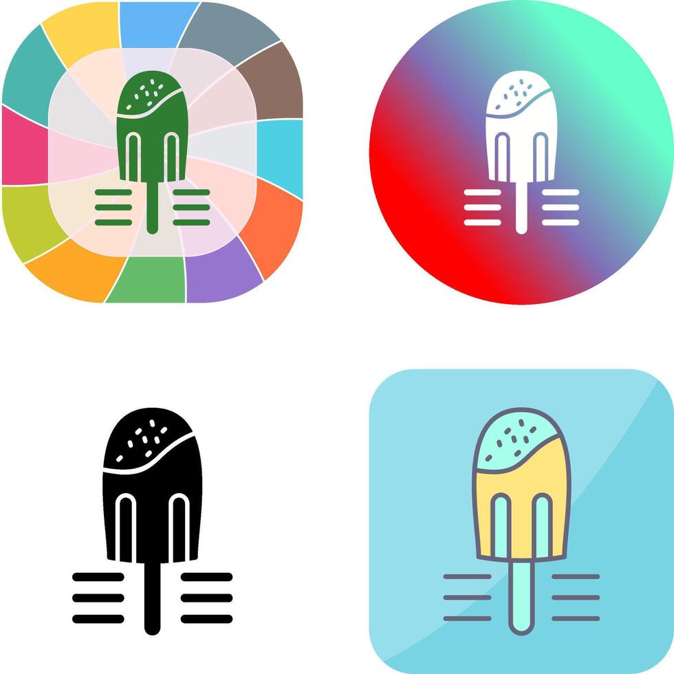 Popsicle Icon Design vector