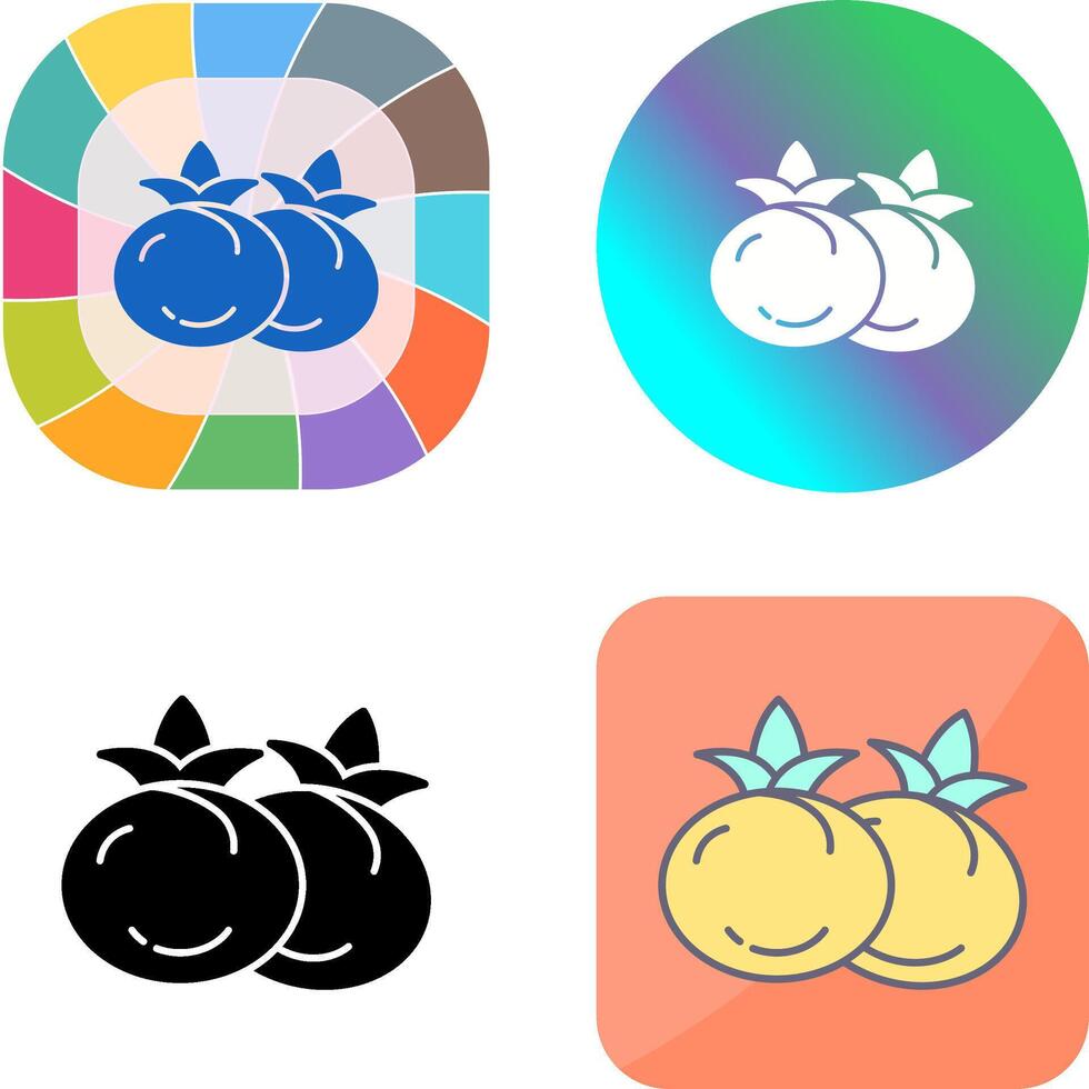 Tomato Icon Design vector