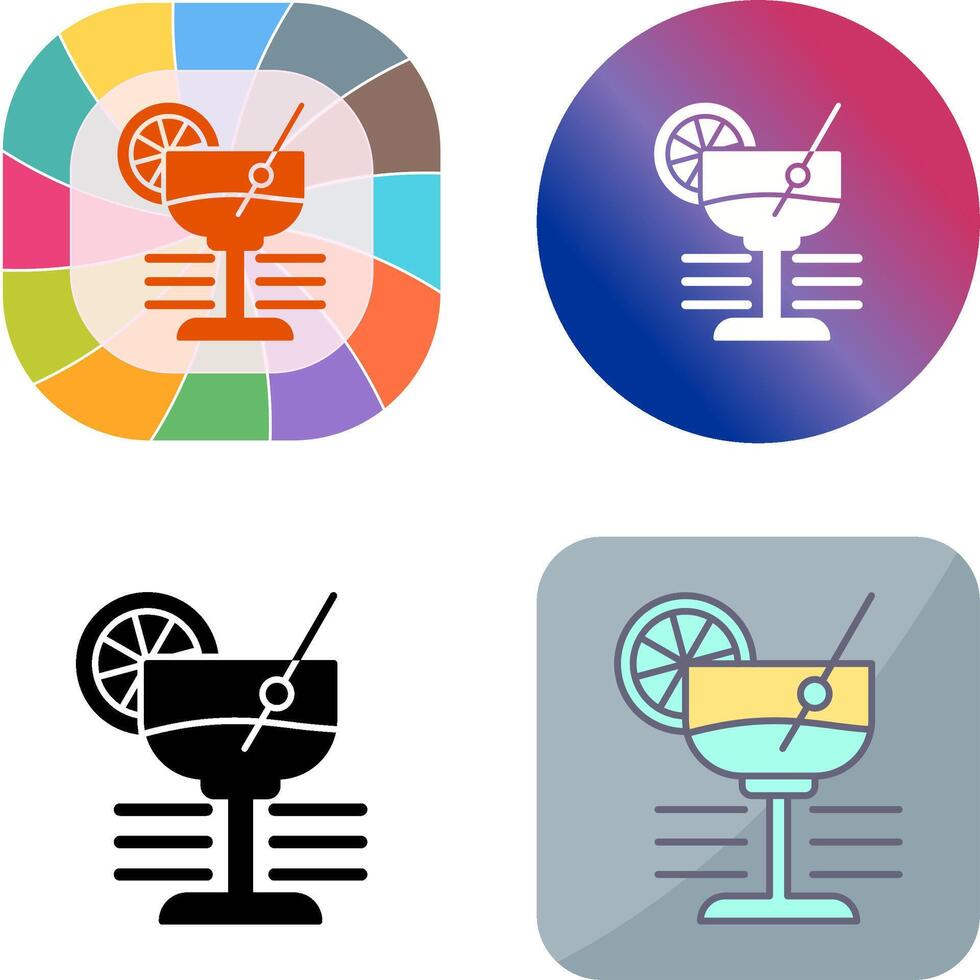 Martini Icon Design vector