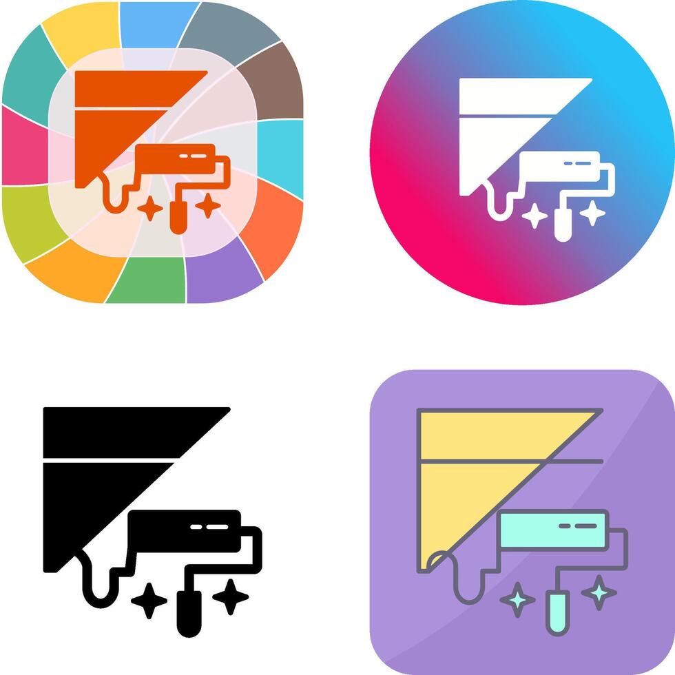 Paint Icon Design vector