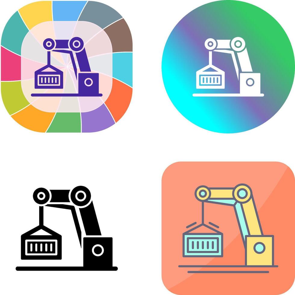 Crane Icon Design vector