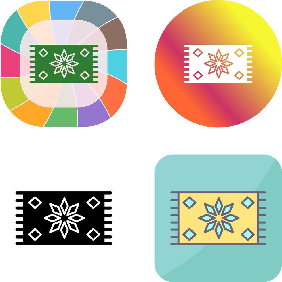 Carpet Icon Design vector
