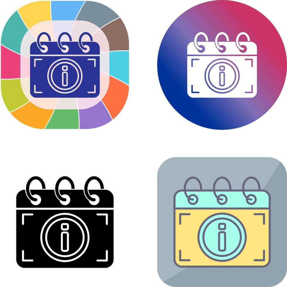 Calendar Icon Design vector