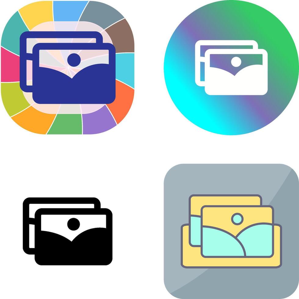 Photograph Icon Design vector