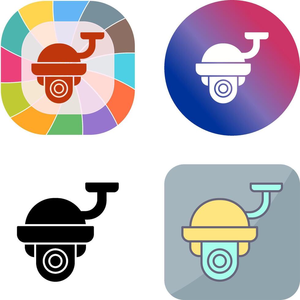 Security Camera Icon Design vector
