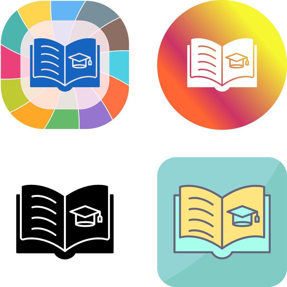 Open Book Icon Design vector