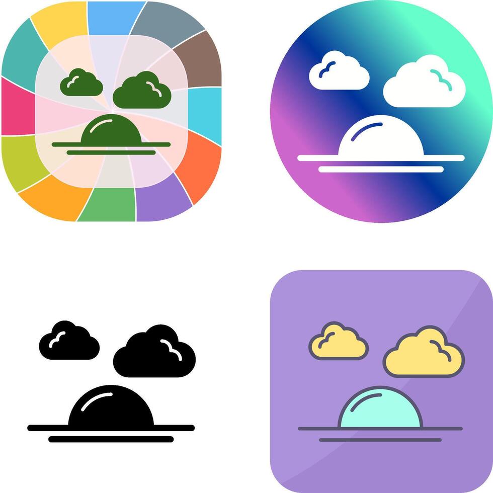 Sunshine Icon Design vector
