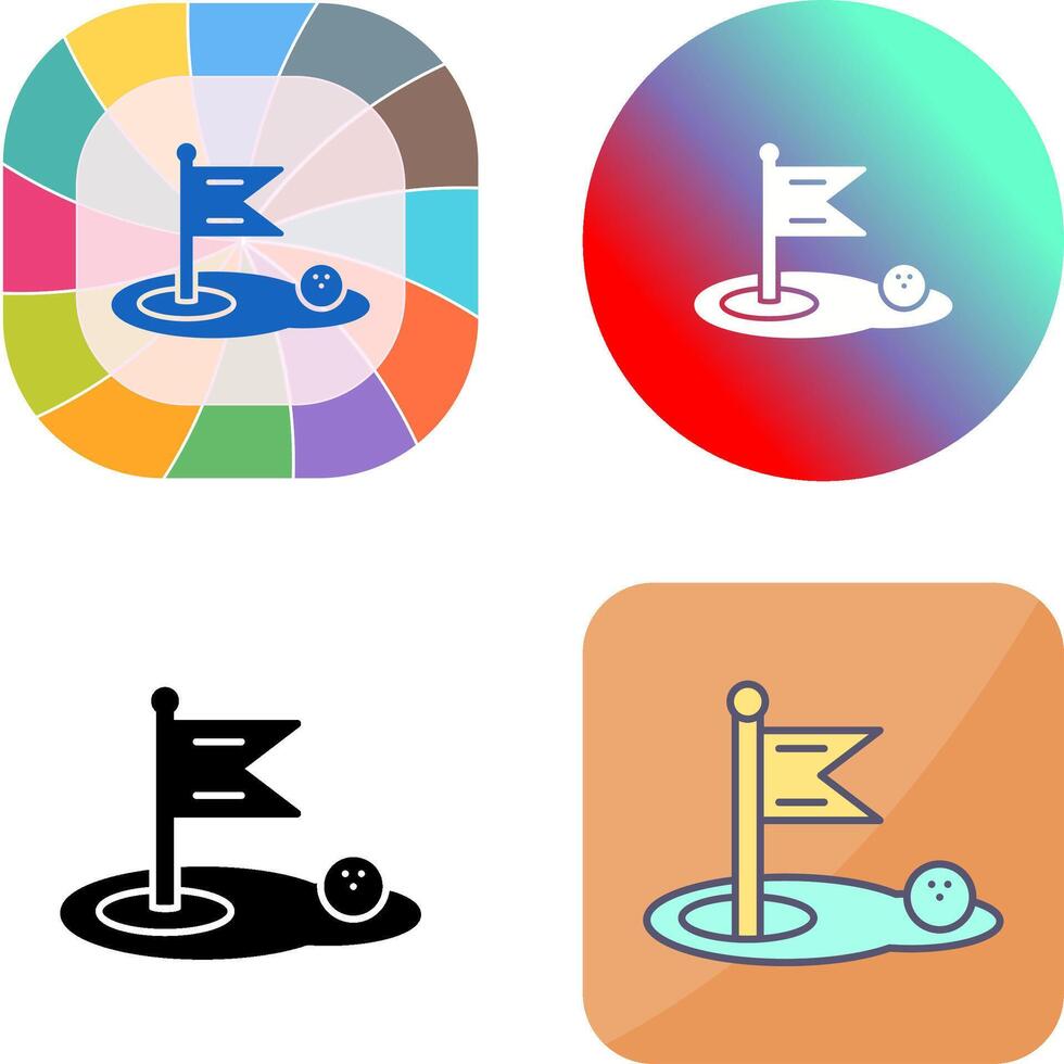 Golf Icon Design vector