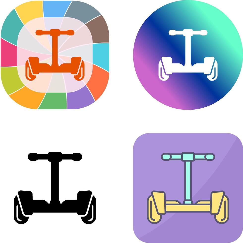 Hoverboard Icon Design vector