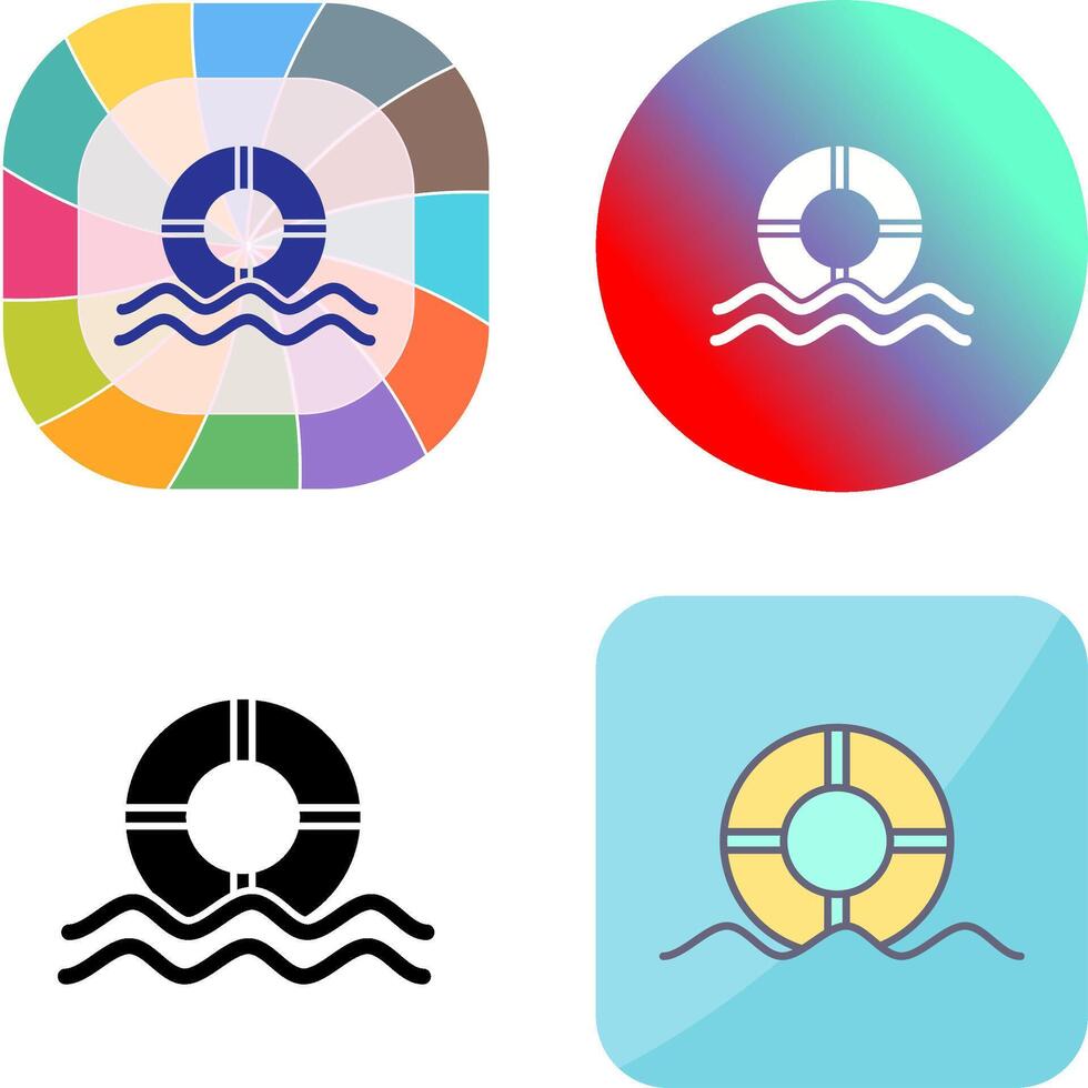 Float Icon Design vector