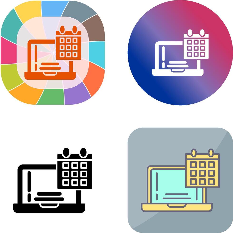 Calendar Icon Design vector