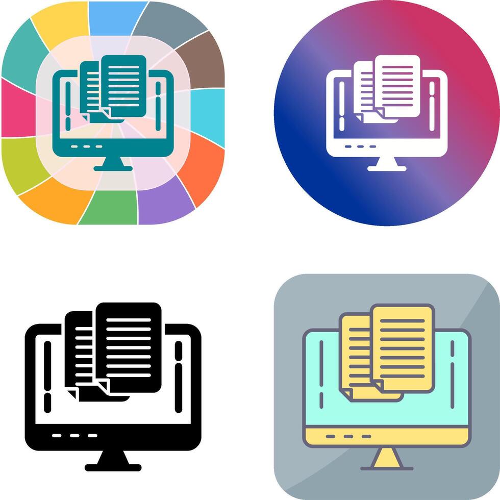 Paste Icon Design vector