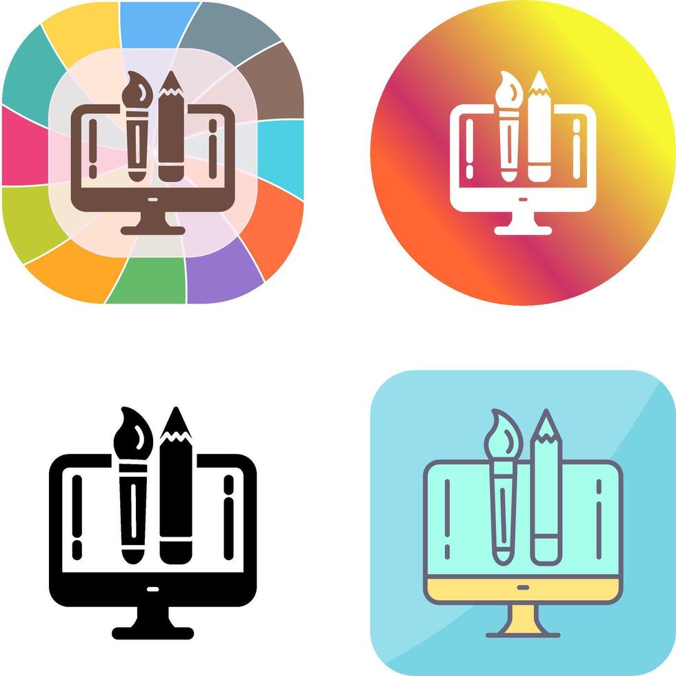Creatie Design Icon Design vector
