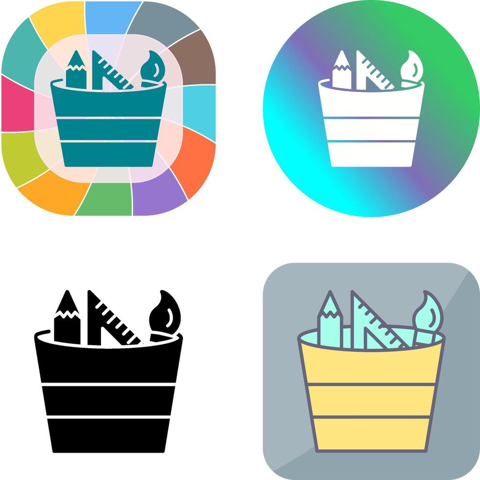 Graphic Tools Icon Design vector