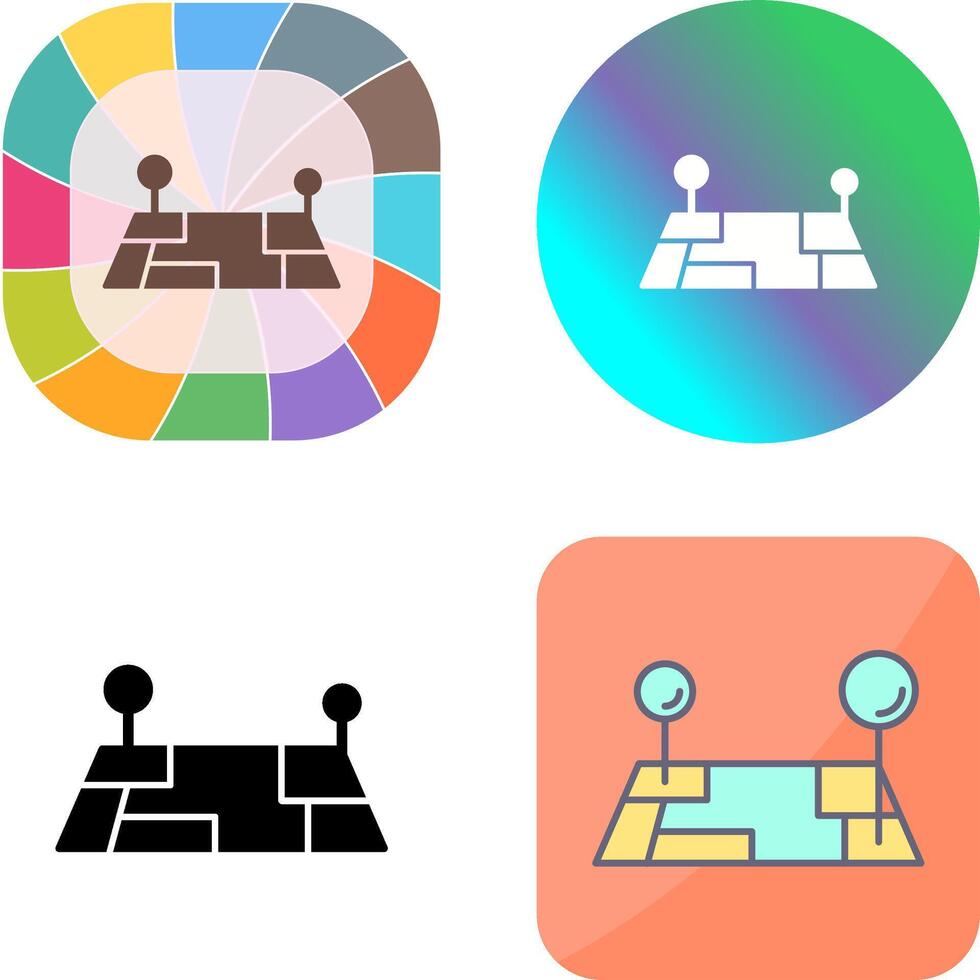 Pin Location Icon Design vector
