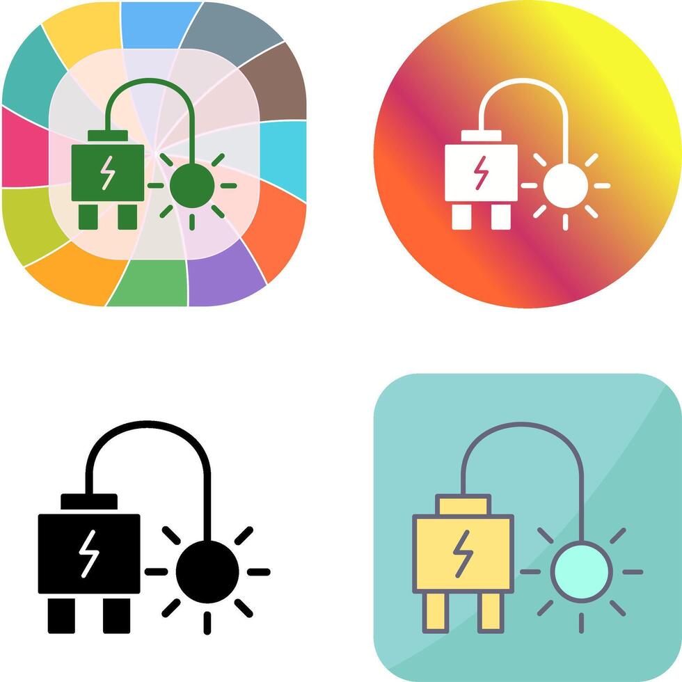 Plug Icon Design vector