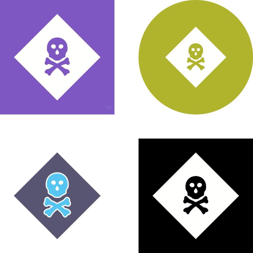 Poisonous Gas Icon Design vector