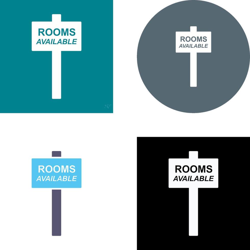 Rooms Icon Design vector