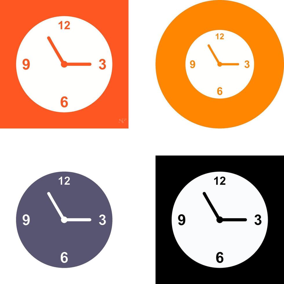 Time Icon Design vector