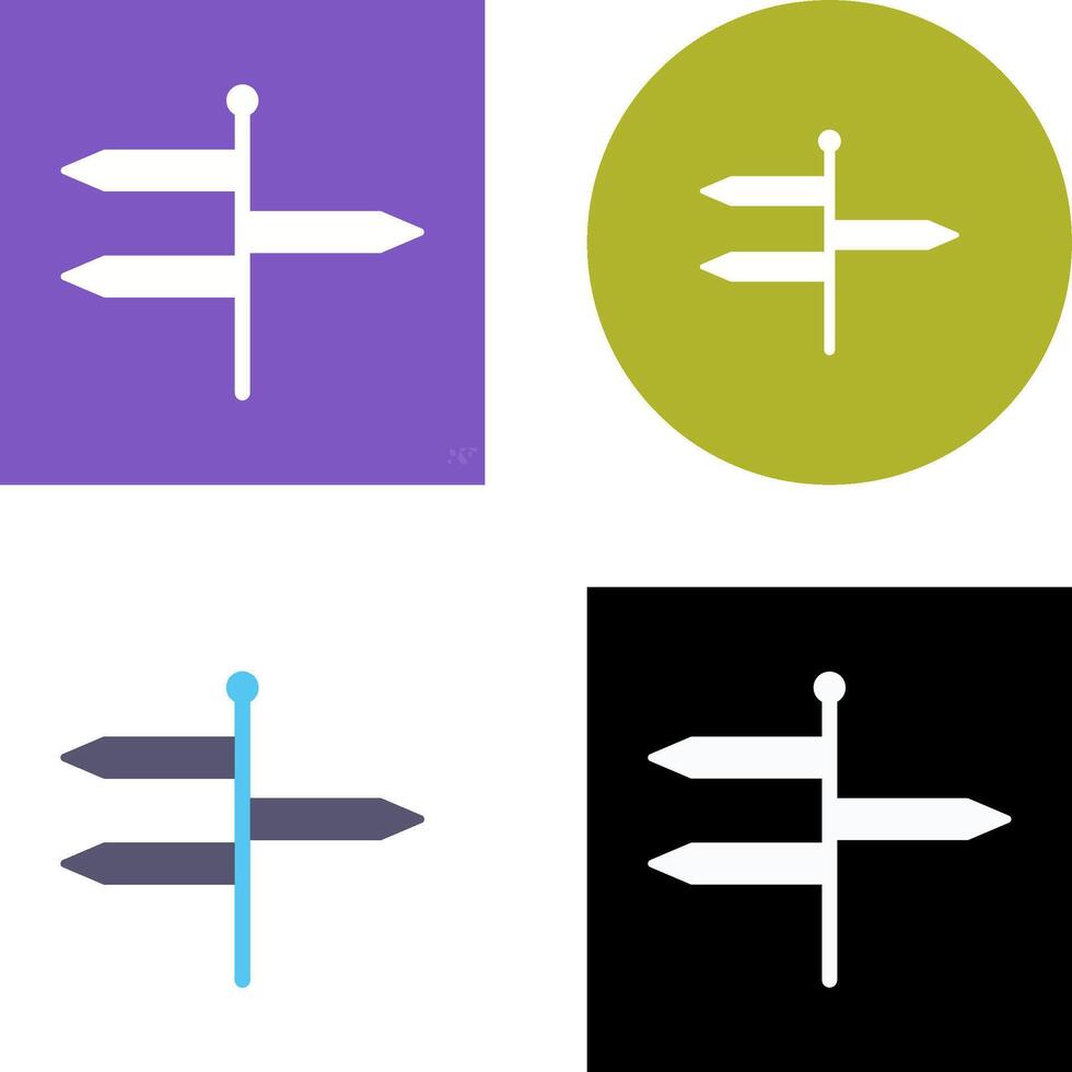 Directions Icon Design vector