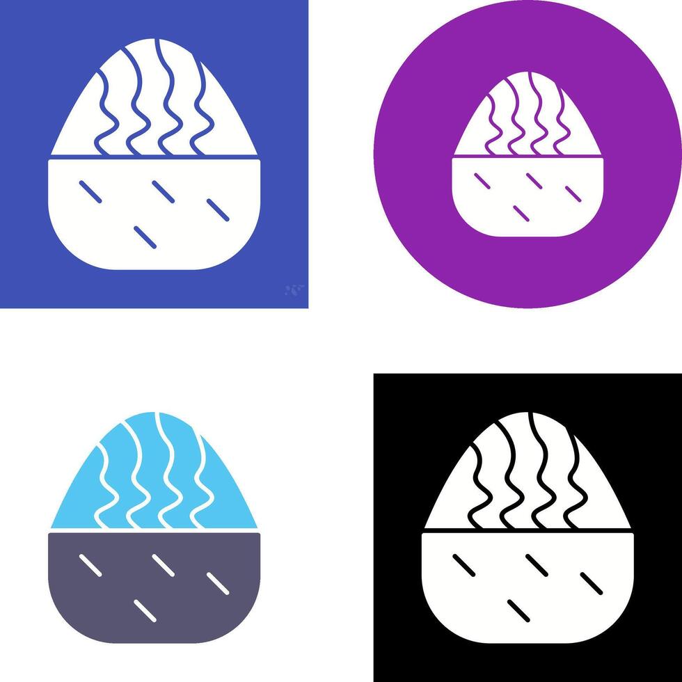 Cream Muffin Icon Design vector