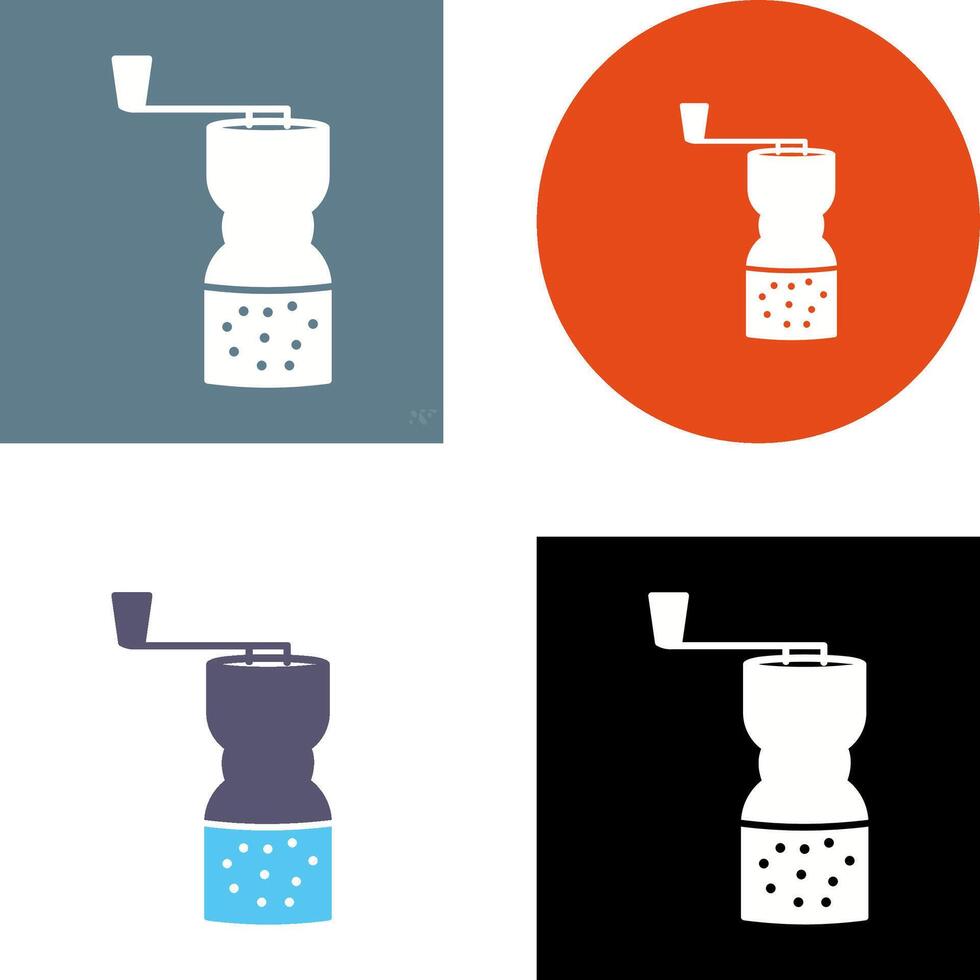 Coffee Grinder Icon Design vector